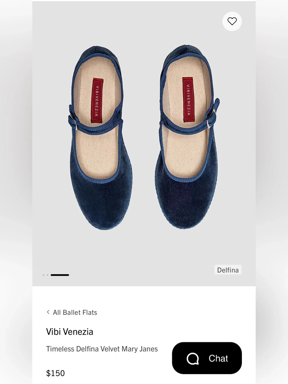 Delfina velvet Mary Janes from Vibi Venezia in Navy Blue